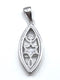 Sterling Silver Modern Grafted In Pendant