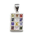 Sterling Silver Hoshen Breast Plate Pendant