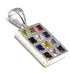 Sterling Silver Hoshen Breast Plate Pendant