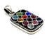 Sterling Silver Hoshen Breast Plate Pendant