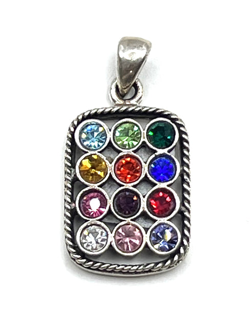 Sterling Silver Hoshen Breast Plate Pendant