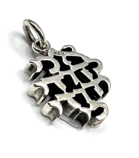 Sterling Silver Ani l'Dodi (I Am My Beloved's) Pendant