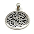 Sterling Silver Round Shema Israel Pendant