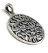 Sterling Silver Round Shema Israel Pendant