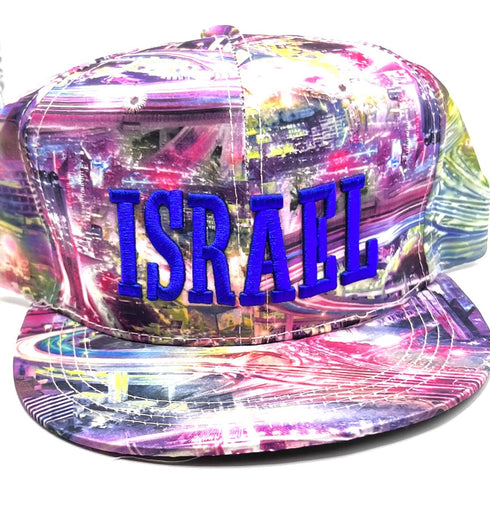 Israel Adjustable Snapback Cap