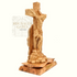 Sacrifice of Christ Hand Carved Olive wood Stateu from The Holy Land
