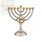 Metal Menorah With Jar