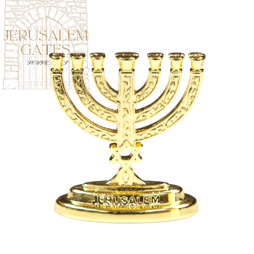Mini Grafted In 7 Branch Menorah