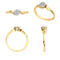 Odette Round Cut Diamond Engagement Ring