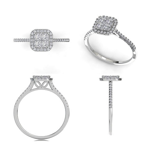 Zelda Diamond Engagement Ring