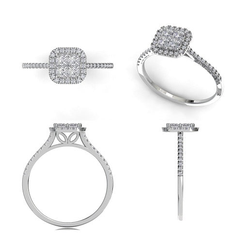 Zelda Diamond Engagement Ring