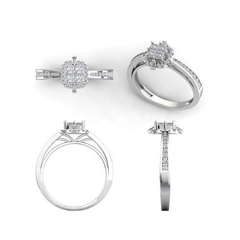 Danica Diamond Engagement Ring