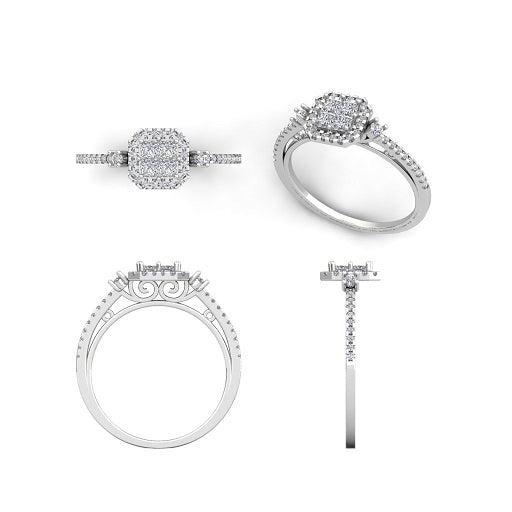 Sibyl Diamond Engagement Ring