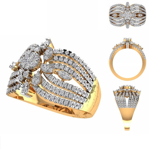 Eva Diamond Engagement Ring