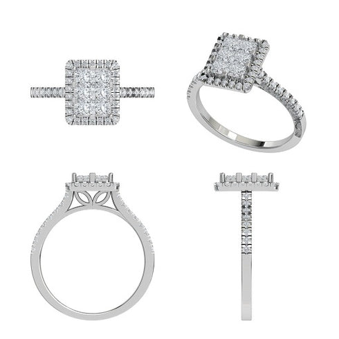 Sarai Diamond Engagement Ring