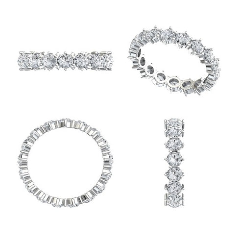 Andra Brilliant Cut Diamond Classic Eternity Ring
