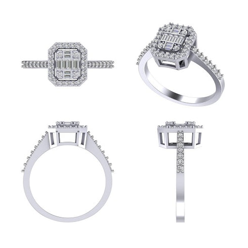 Ashanti Diamond Engagement Ring