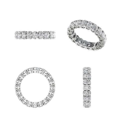 Brilliant Cut Diamond Classic Eternity Ring