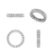 Brilliant Cut Diamond Classic Eternity Ring