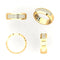 Ginevra Modern Diamond Half Eternity Ring
