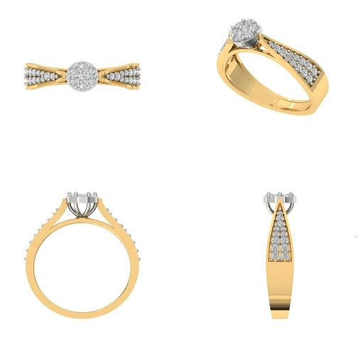 Galene Bridal Diamond Engagement Ring