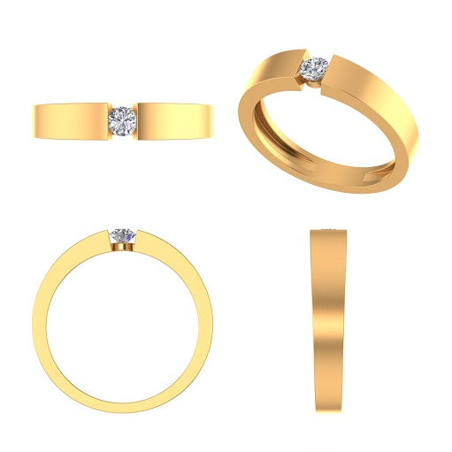 Galilea Simple Diamond Engagement Ring