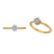 Luciana Simple Diamond Engagement Ring