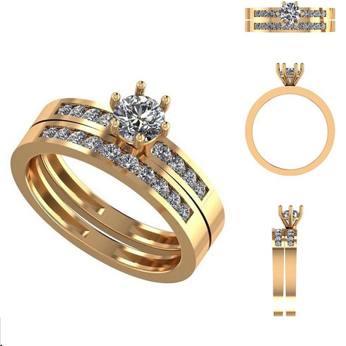 Serafina Diamond Engagement Ring