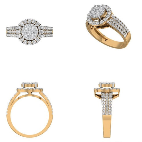 Allegra Diamond Engagement Ring