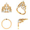 Anita Diamond Crown Ring