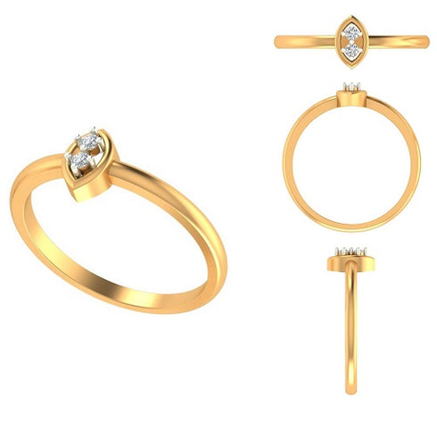 Sienna Simple Diamond Engagement Ring
