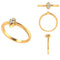 Sienna Simple Diamond Engagement Ring