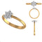 Rosali Simple Diamond Engagement Ring