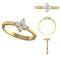Rosa Simple Diamond Engagement Ring