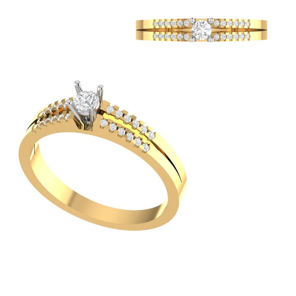 Flavia Diamond Engagement Ring