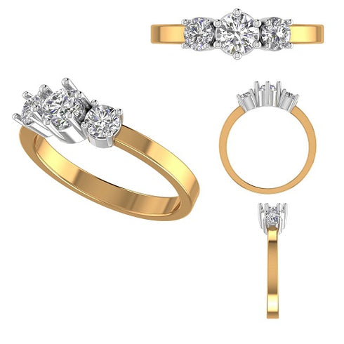 Giustina Diamond Engagement Ring