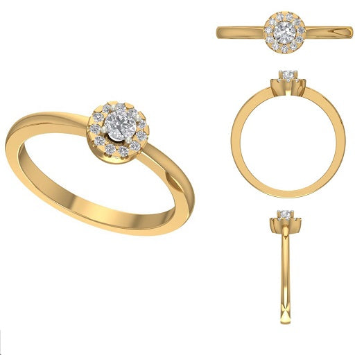 Bria Diamond Engagement Ring