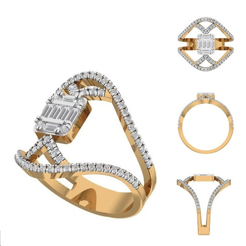 Brigida Diamond Engagement Ring