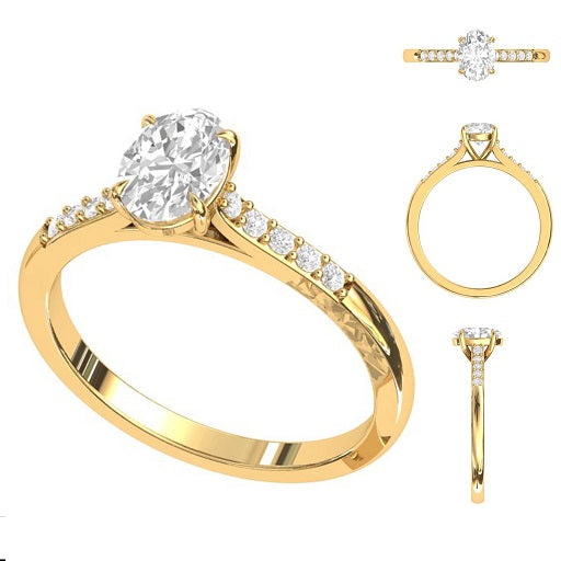 Valeria Diamond Engagement Ring