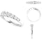 Dorian Diamond Half Eternity Wedding Ring