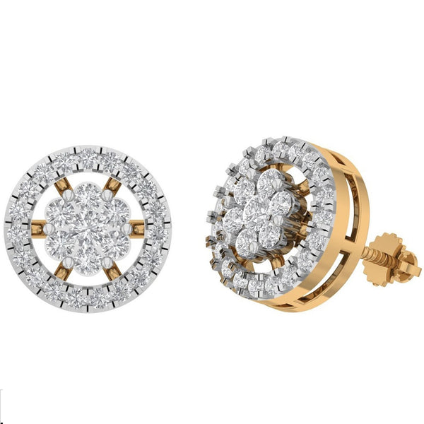 Daniela Diamond Stud Earrings