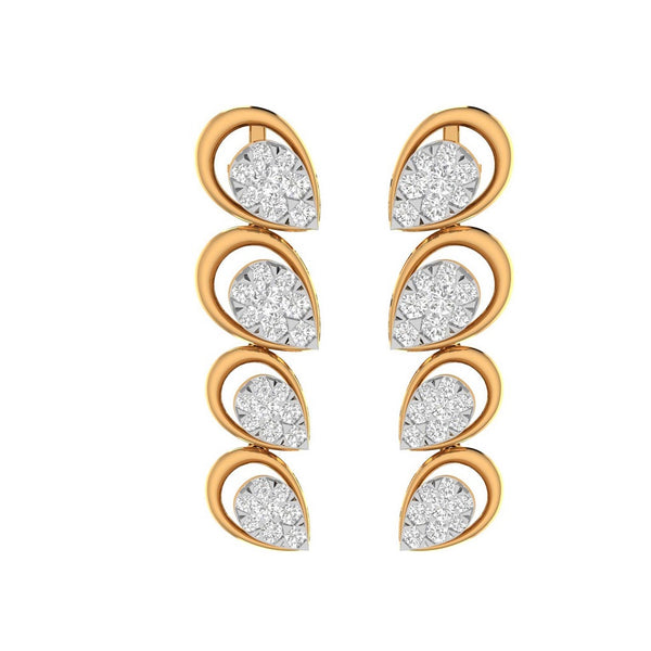 Evdokiya Diamond Drop Earrings