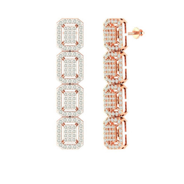 Akilina Diamond Drop Earrings