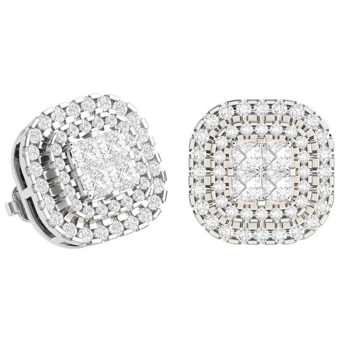 Blanca Diamond Stud Earrings