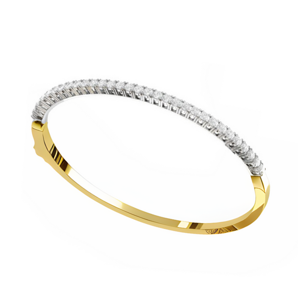 Diya Diamond Bangle Bracelet