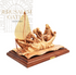 Jesus & The Miraculous Catch Of Fish Olive Wood Statue