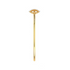 Durga Diya Diamond Bangle Bracelet