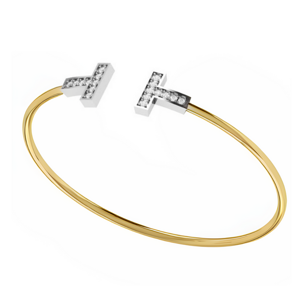 Parvati Diamond Bangle Bracelet