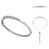 Prisha Diamond Bangle Bracelet