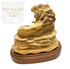 The Lion & The Lamp Olive Wood Statue